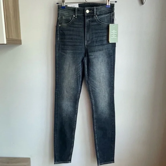 H&M Jeans Hm Curvy Jeggings High Waist Skinny Jeans Size